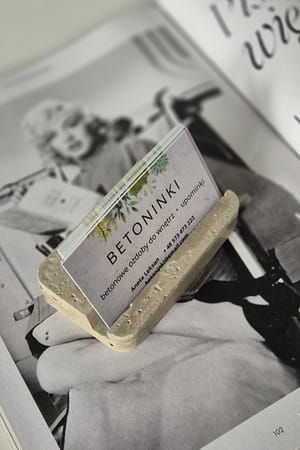 Wizytownik - stojak na wizytówki