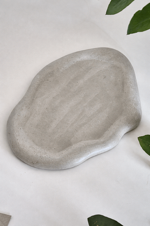 BETOpatera nieregularna - betonowa ozdobna taca