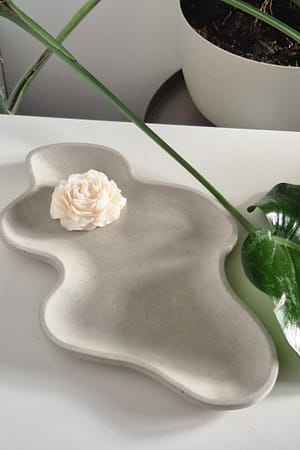 BETOpatera fala- betonowa ozdobna taca