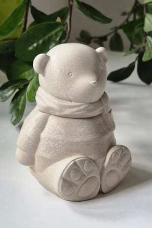 Szkatułka w kształcie misia