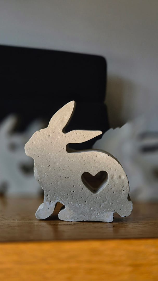 BETOkicek - betonowa figurka króliczka - obrazek 3