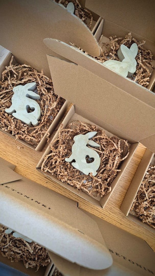 BETOkicek - betonowa figurka króliczka - obrazek 4