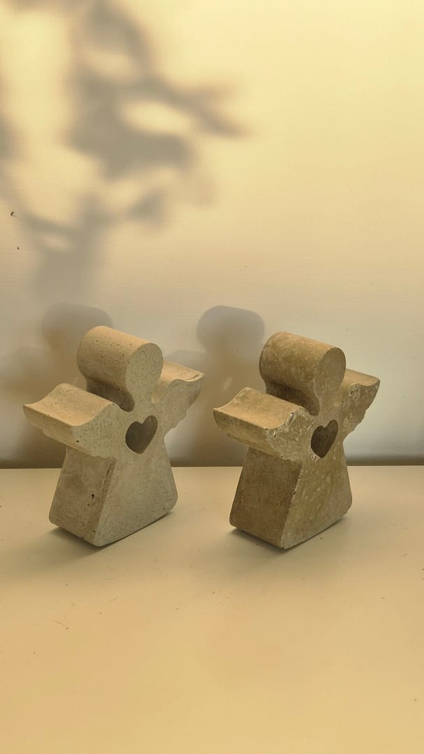 BETOanioł - figurka aniołka z betonu dekoracyjnego - obrazek 5