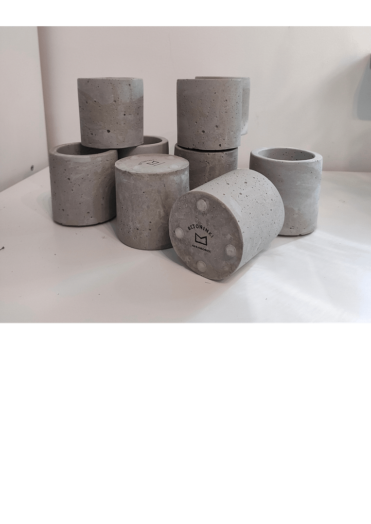 BETOtuba - pojemnik/doniczka z betonu dekoracyjnego - obrazek 2